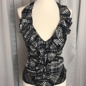 Pretty halter corset style top